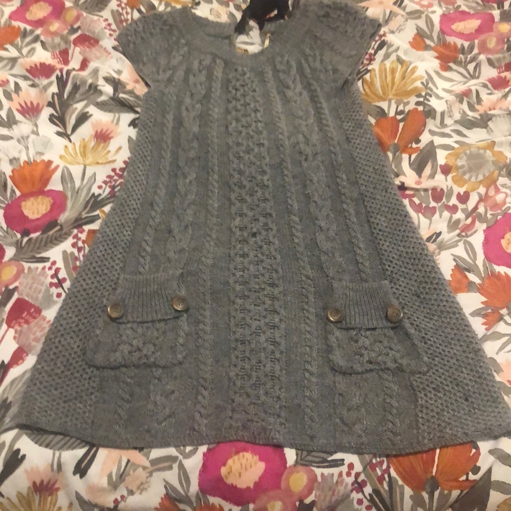 Free People-Beautiful gray sweater dress.